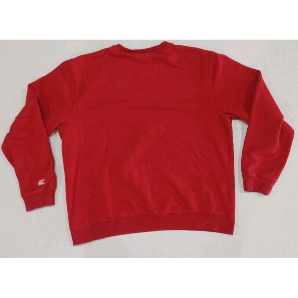 Wisconsin Badgers Crewneck Sweatshirt Red NCAA Adult Size XL - Picture 7 of 9